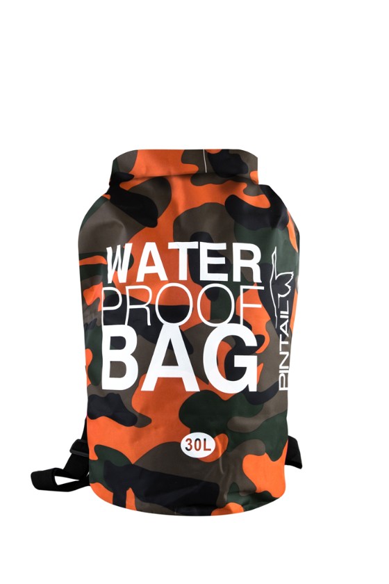 BolsaWaterProof30LNaranjaFrente bolsa naranja
