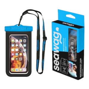 Waterproof Case - Smartphone (Black / Blue) - Universal Size