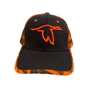 Gorra Black Camo Orange